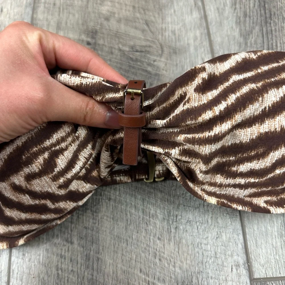 Michael Kors Animal Print‎ Bikini Top